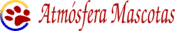 cuidado de mascotas, logo de Atmósfera Mascotas