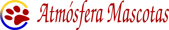 cuidado de mascotas, logo de Atmósfera Mascotas