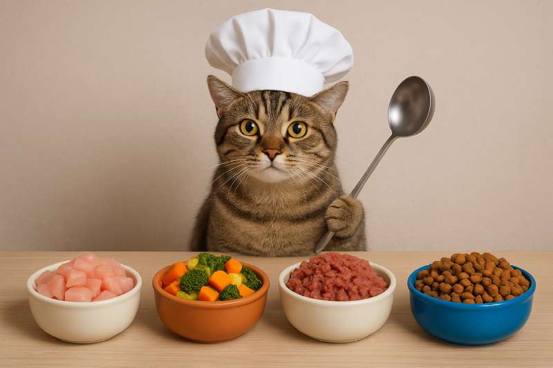 mascotas, alimentación para gatos
