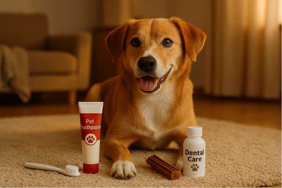 mascotas, higiene dental de perro
