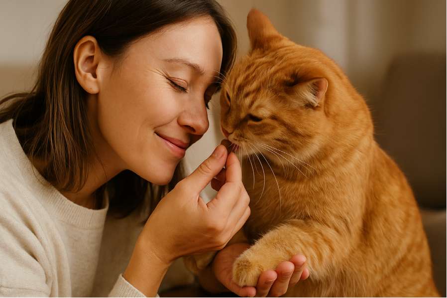 cuidado de mascotas, còmo saber si tu gato te ama