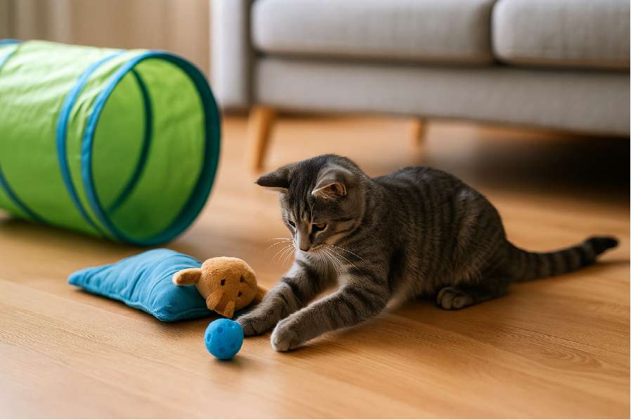cuidado de mascotas, juguetes para gatos
