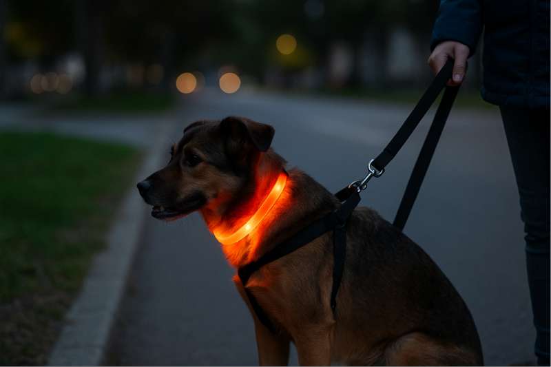 cuidado mascotas, perro accesorios visibilkidad
