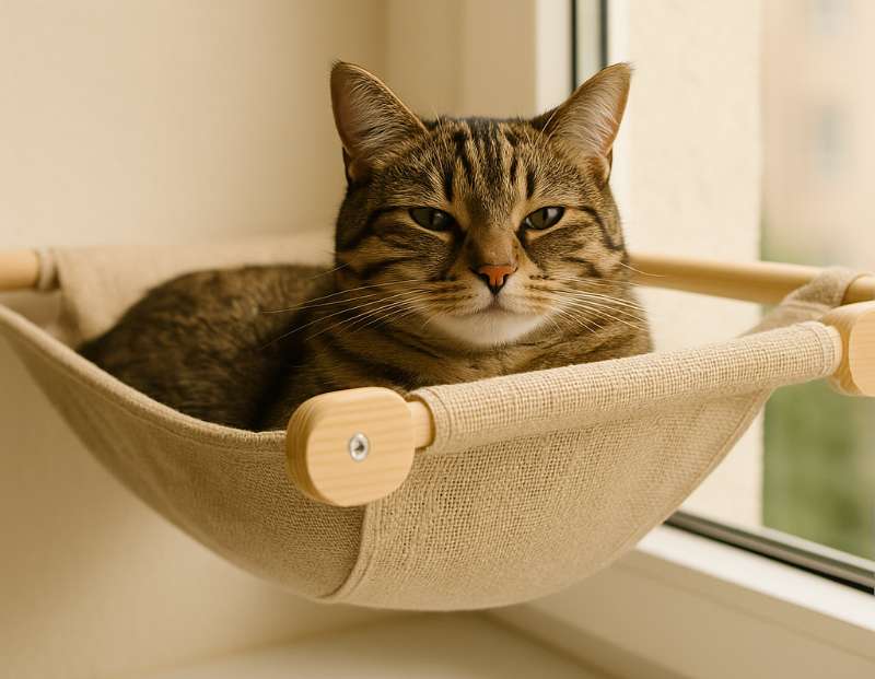 mascotas, hamaca para gatos